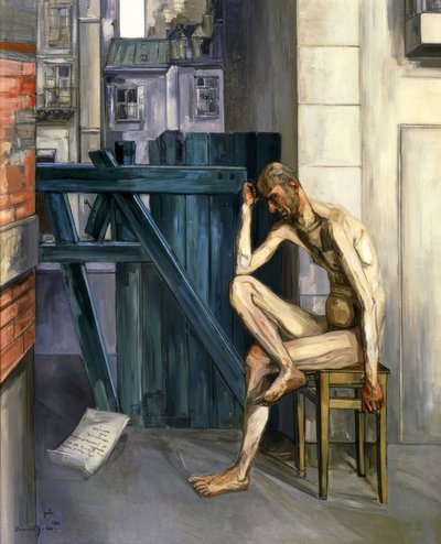 Praca, 1944, olej na płótnie, 161,9 × 129,9cm, autorstwa Francis Gruber