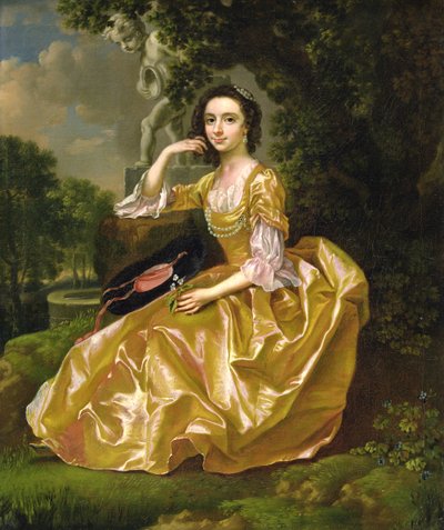 Pani Mary Chauncey, 1748 autorstwa Francis Hayman