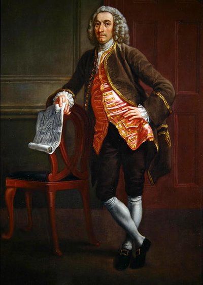 Portret członka rodziny św. Jana (olej na płótnie) autorstwa Francis Hayman