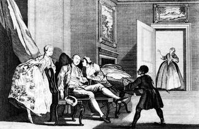 Bučinio vagystė, apie 1743 m autorstwa Francis Hayman