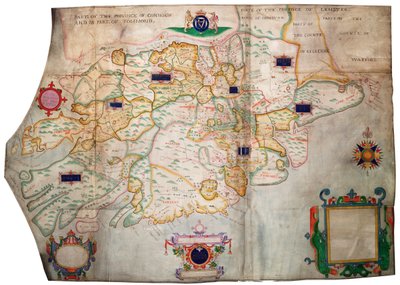 Prowincja Munster, Irlandia, ok. 1595 (welin, płótno) autorstwa Francis Jobson