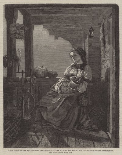 Dom górala (The Home of the Mountaineer) autorstwa Francis John Wyburd