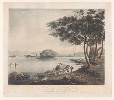 Widok na Windermere Widok na jezioro Windermere (tytuł na obiekcie) autorstwa Francis Jukes