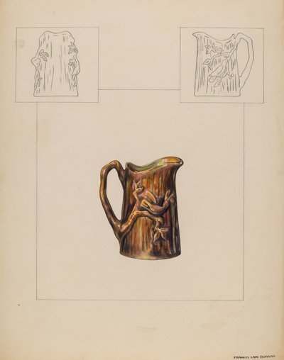Dzban (Pojedyncza śmietanka) autorstwa Francis Law Durand
