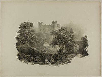 Chester, 1821 autorstwa Francis Nicholson