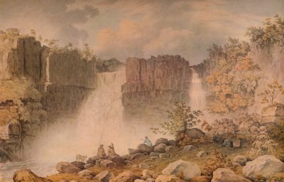 High Force, Teesdale, c1807 autorstwa Francis Nicholson