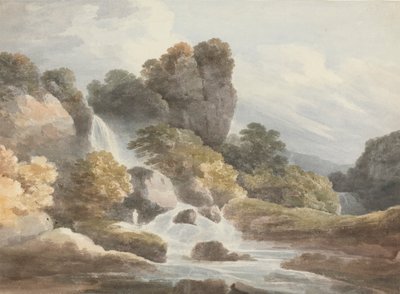 Wodospad autorstwa Francis Nicholson