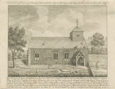 Farewell Church: akwaforta, bd [1740] (druk) autorstwa Francis Perry
