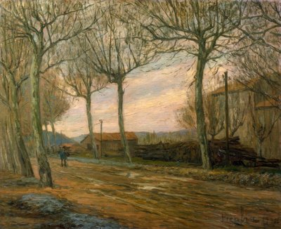 Krajobraz z włóczęgą autorstwa Francis Picabia