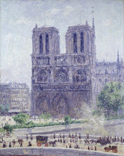 Notre Dame w porannym słońcu autorstwa Francis Picabia