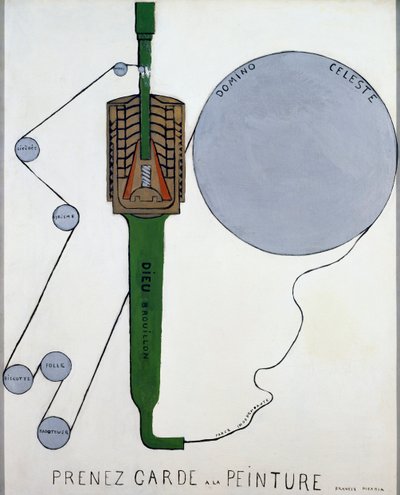 Prenez garde a la peinture (Uważaj na malarstwo) autorstwa Francis Picabia