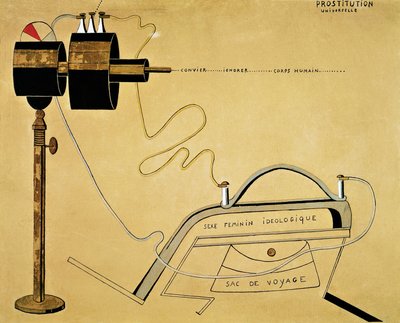 Powszechna prostytucja autorstwa Francis Picabia