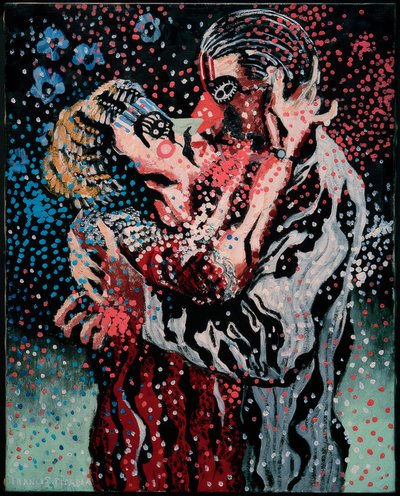 Wtorek zapusty (pocałunek) autorstwa Francis Picabia