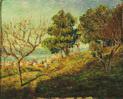 Widok na Saint-Tropez; Vue de Saint-Tropez autorstwa Francis Picabia