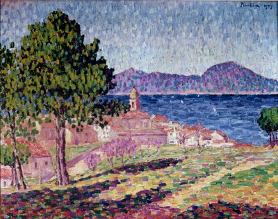 Widok na Saint Tropez, Cytadela autorstwa Francis Picabia