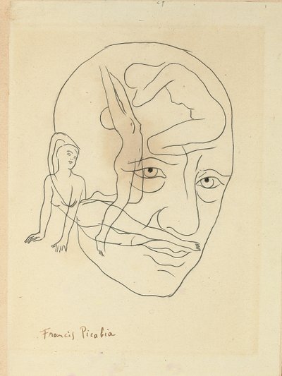 Co mężczyźni mają w głowach autorstwa Francis Picabia