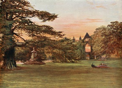 Ogród Opactwa Newstead autorstwa Francis S. Walker