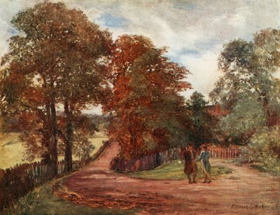 Millfield Lane, Highgate autorstwa Francis S. Walker