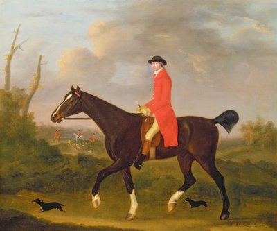 Dżentelmen na swoim myśliwym jadącym do Ogarów autorstwa Francis Sartorius