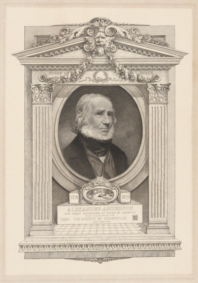 Portret Aleksandra Andersona autorstwa Francis Scott King