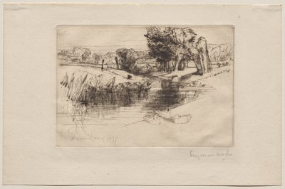 Rozlewisko autorstwa Francis Seymour Haden