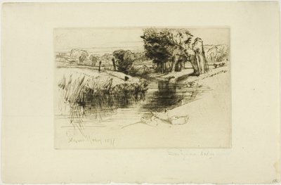 Rozlewisko autorstwa Francis Seymour Haden