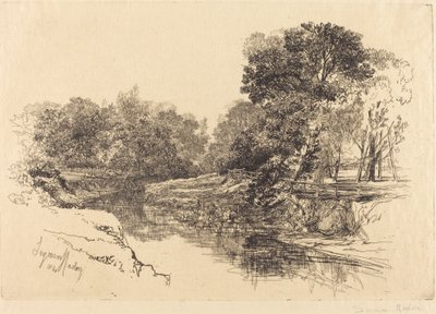 Rzeka w Irlandii autorstwa Francis Seymour Haden