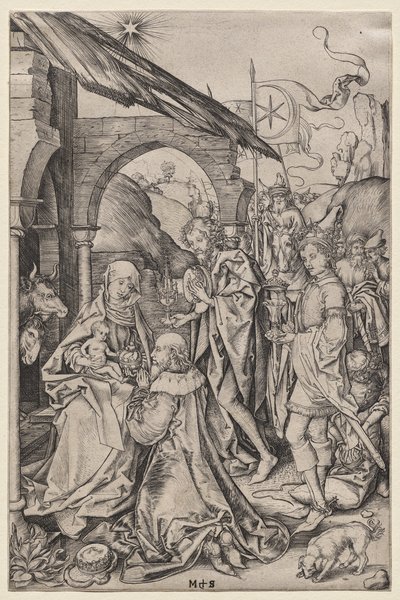 Adoracja Trzech Króli autorstwa Francis Seymour Haden
