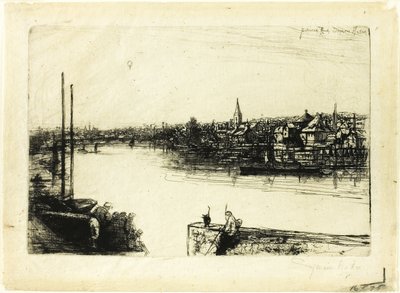 Zasięg Battersea autorstwa Francis Seymour Haden