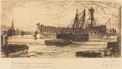 Zerwanie z Agamemnon autorstwa Francis Seymour Haden