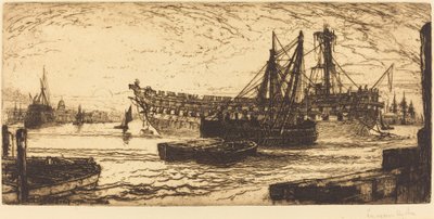 Zerwanie z Agamemnon autorstwa Francis Seymour Haden