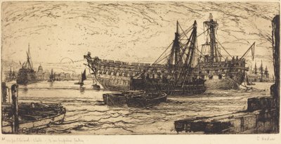 Zerwanie z Agamemnon autorstwa Francis Seymour Haden