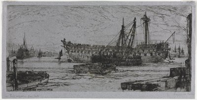 Zerwanie z Agamemnon autorstwa Francis Seymour Haden