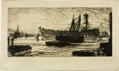 Rozpad Agamemnona, nr 1 autorstwa Francis Seymour Haden