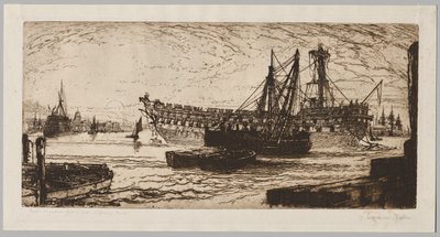 Rozstanie z „Agamemnonem” nr 1 autorstwa Francis Seymour Haden