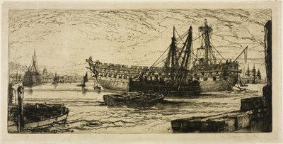 Zerwanie z Agamemnonem, nr I autorstwa Francis Seymour Haden