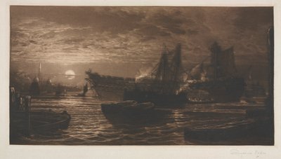 Rozpad Agamemona, nr 11, 1880 i później. autorstwa Francis Seymour Haden