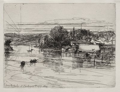 Most Cardigan autorstwa Francis Seymour Haden