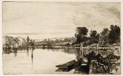 Egham autorstwa Francis Seymour Haden