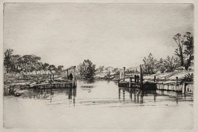Blokada Eghama. autorstwa Francis Seymour Haden