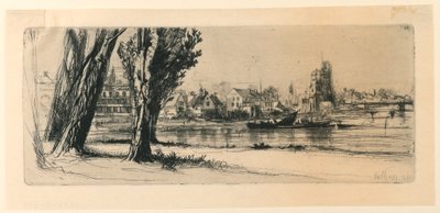 Fulham autorstwa Francis Seymour Haden