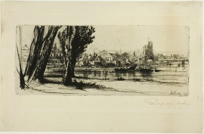 Fulham autorstwa Francis Seymour Haden