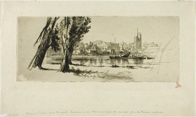 Fulham autorstwa Francis Seymour Haden