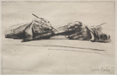 Suchość rąk autorstwa Francis Seymour Haden