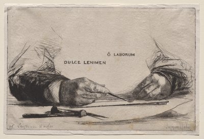 Trawienie rąk autorstwa Francis Seymour Haden