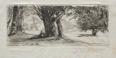 Święte Pole autorstwa Francis Seymour Haden