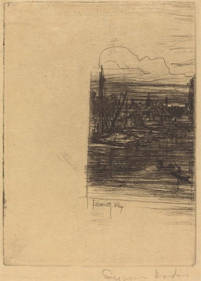 Isleworth autorstwa Francis Seymour Haden