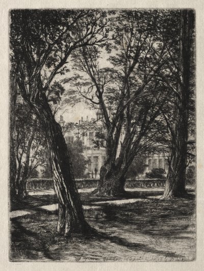 ogrody Kensington autorstwa Francis Seymour Haden