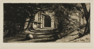 Sala Mytton autorstwa Francis Seymour Haden