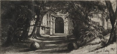 Sala Mytton autorstwa Francis Seymour Haden